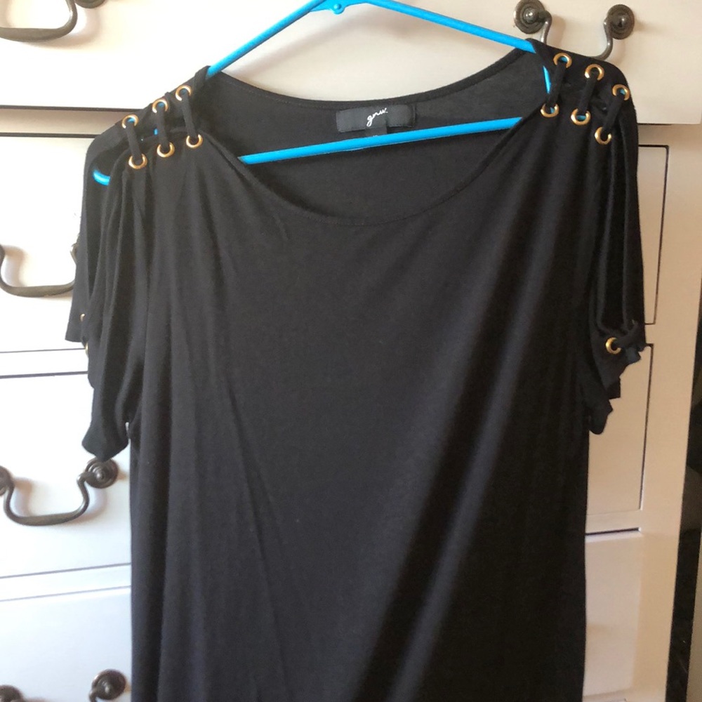 Cute black fancy/casual top